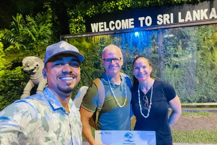Guests on a Lanka Mile Tours tour in Sri Lanka